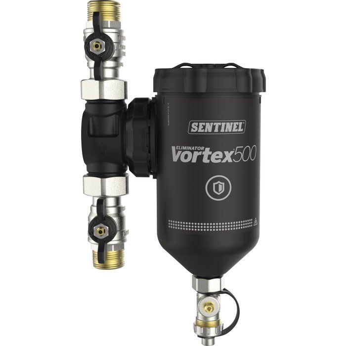 Filtre magnétique compact Eliminator Vortex 500 - M 1" - Sentinel
