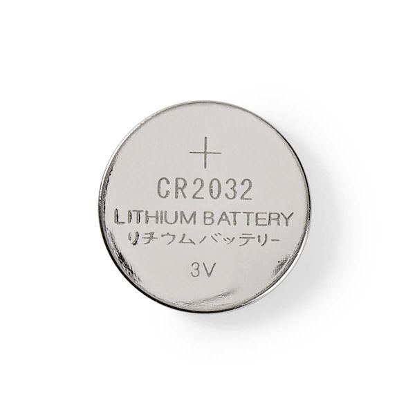 Pack de 5 piles bouton Lithium 3V - CR2032