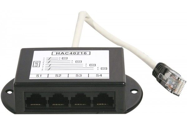 Doubleur RJ45 téléphonique 4 voies – Image 2