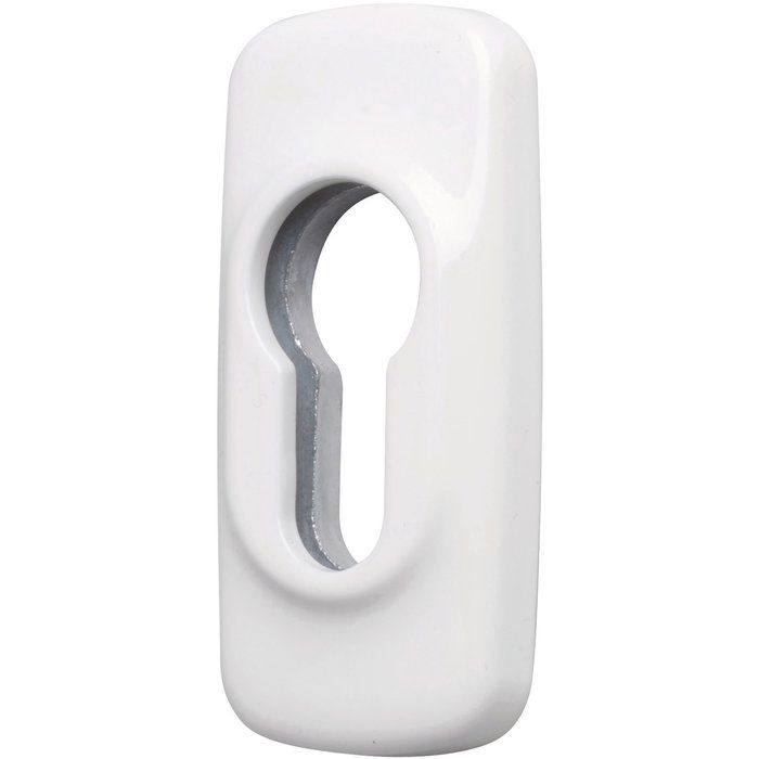 Rosace rectangulaire blanche - Clé I - Horus - Fapim