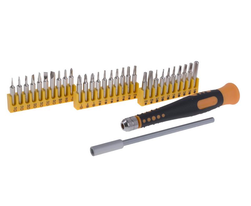 Kit de tournevis de précisions - 32 pcs (compatible Macbook)