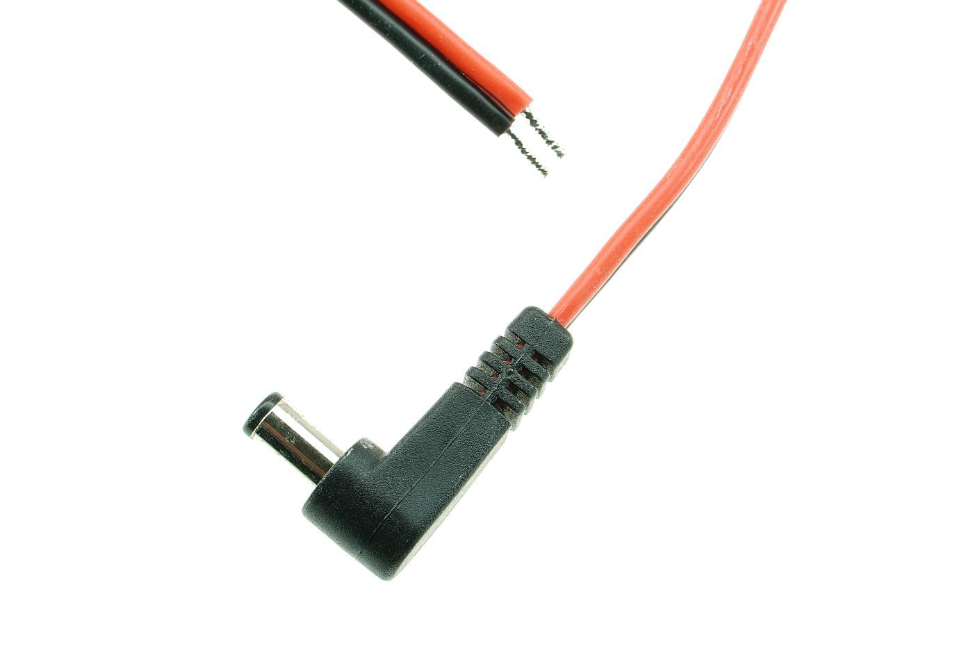 Câble DC, connecteur baril coudé, 2.5/5.5mm – Image 2