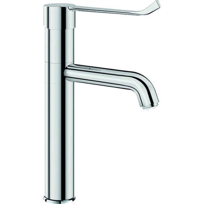 Mitigeur lavabo à commande au poignet - Bec oriantable - Delabie