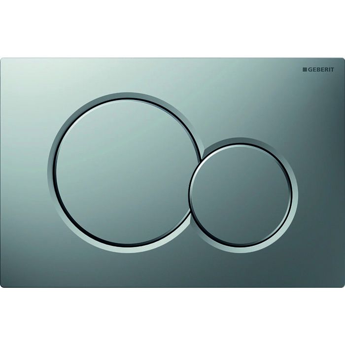 Plaque de commande - Sigma01 Chromé mat - Geberit