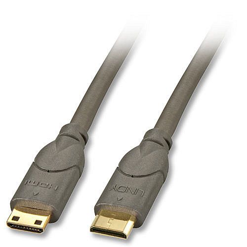 Câble mini HDMI 2.0 2m Gris