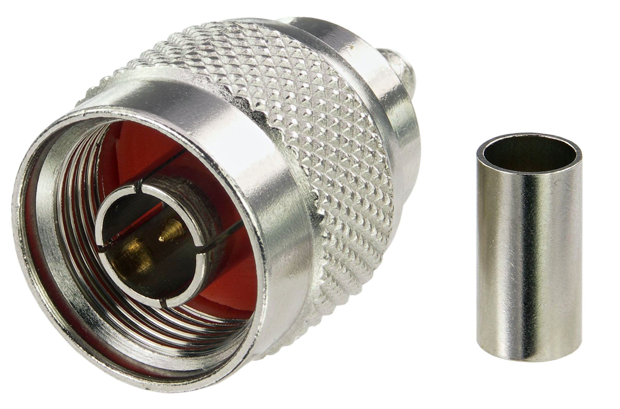N Mâle crimp (5 mm câble)