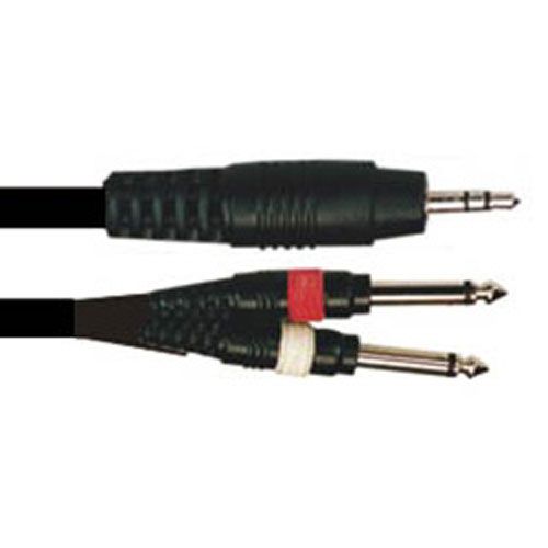 Câble Jack 3.5 vers 2 Jack 6.35 – Image 2