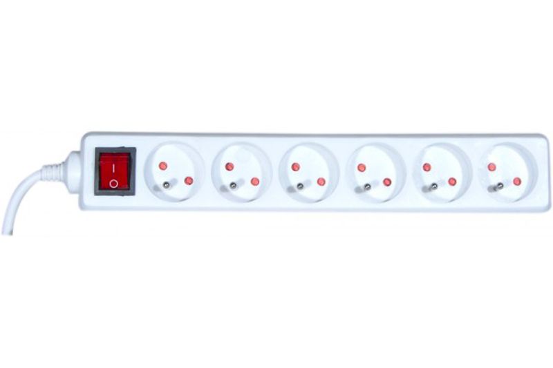 Multiprise électrique 6 prises avec interrupteur – Image 3