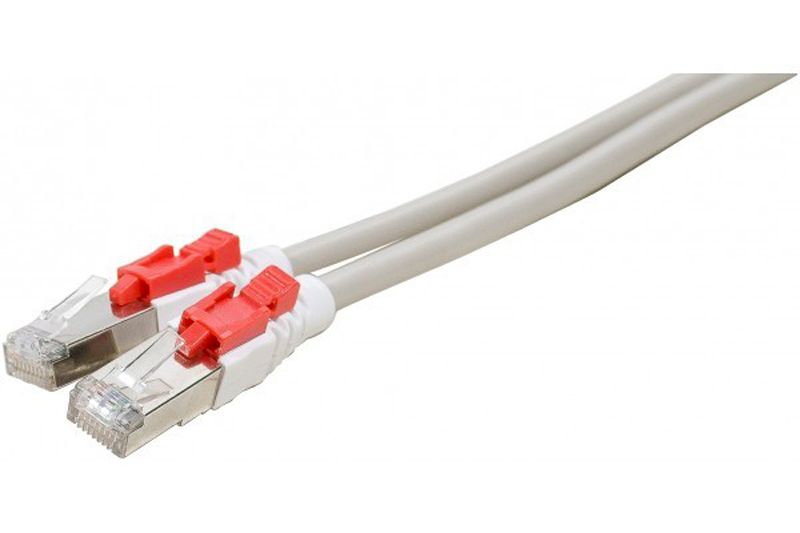Câble Ethernet Cat 6a à verrouillage S/FTP double blindage – Image 3