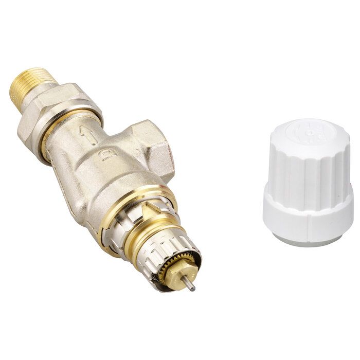 Corps thermostatique équerre inversé RA-IN - MF 1/2"- Danfoss