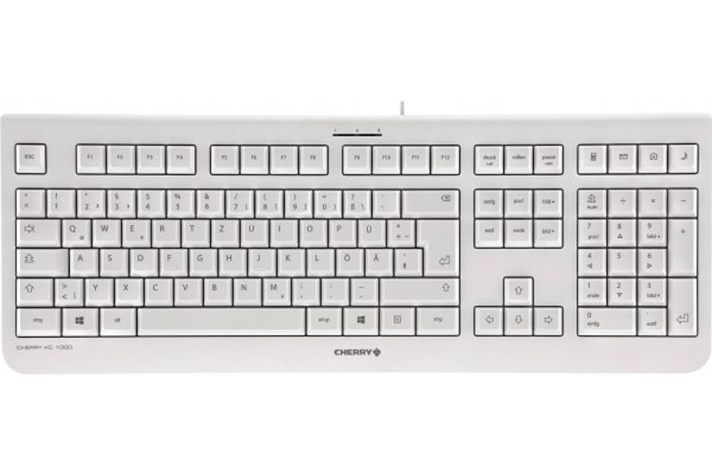 Clavier CHERRY KC-1000 USB gris