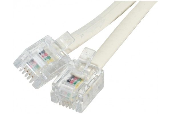 Câble téléphone RJ12 15m – Image 2
