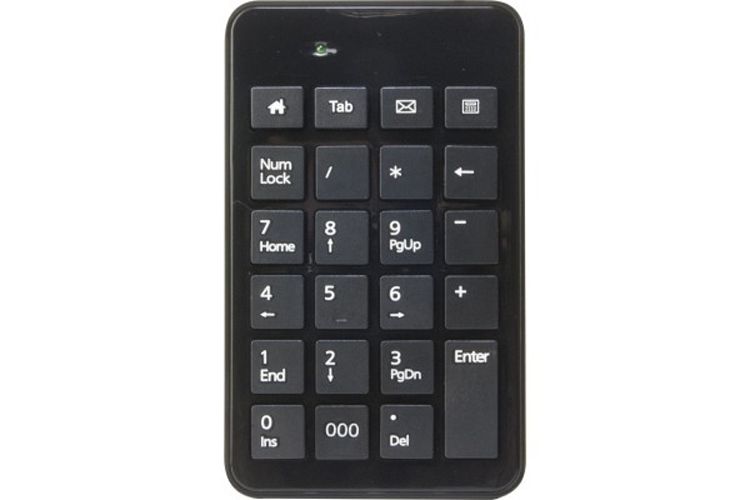 Pavé numérique USB noir