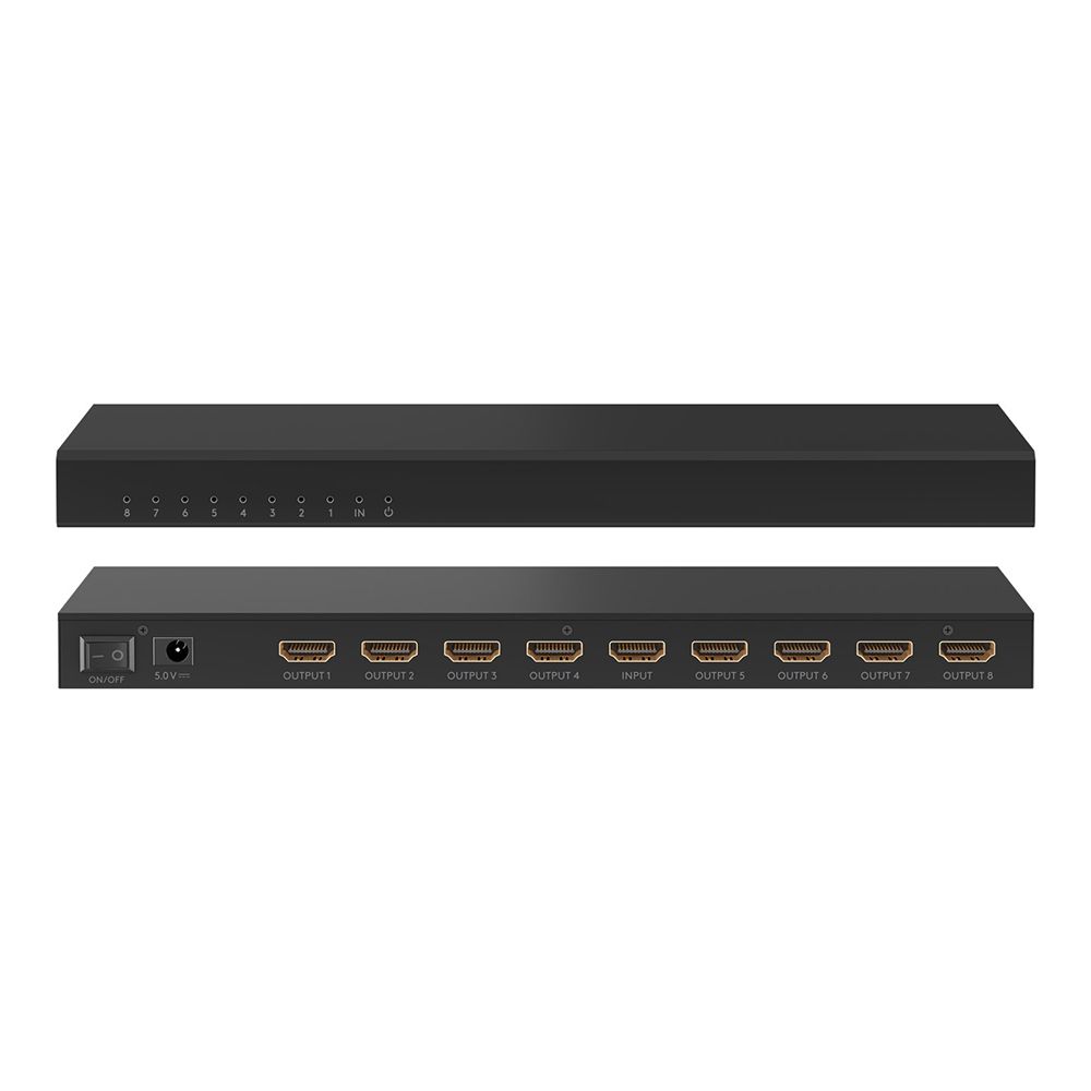 Splitter HDMI 2.0 4K 60Hz 8 sorties