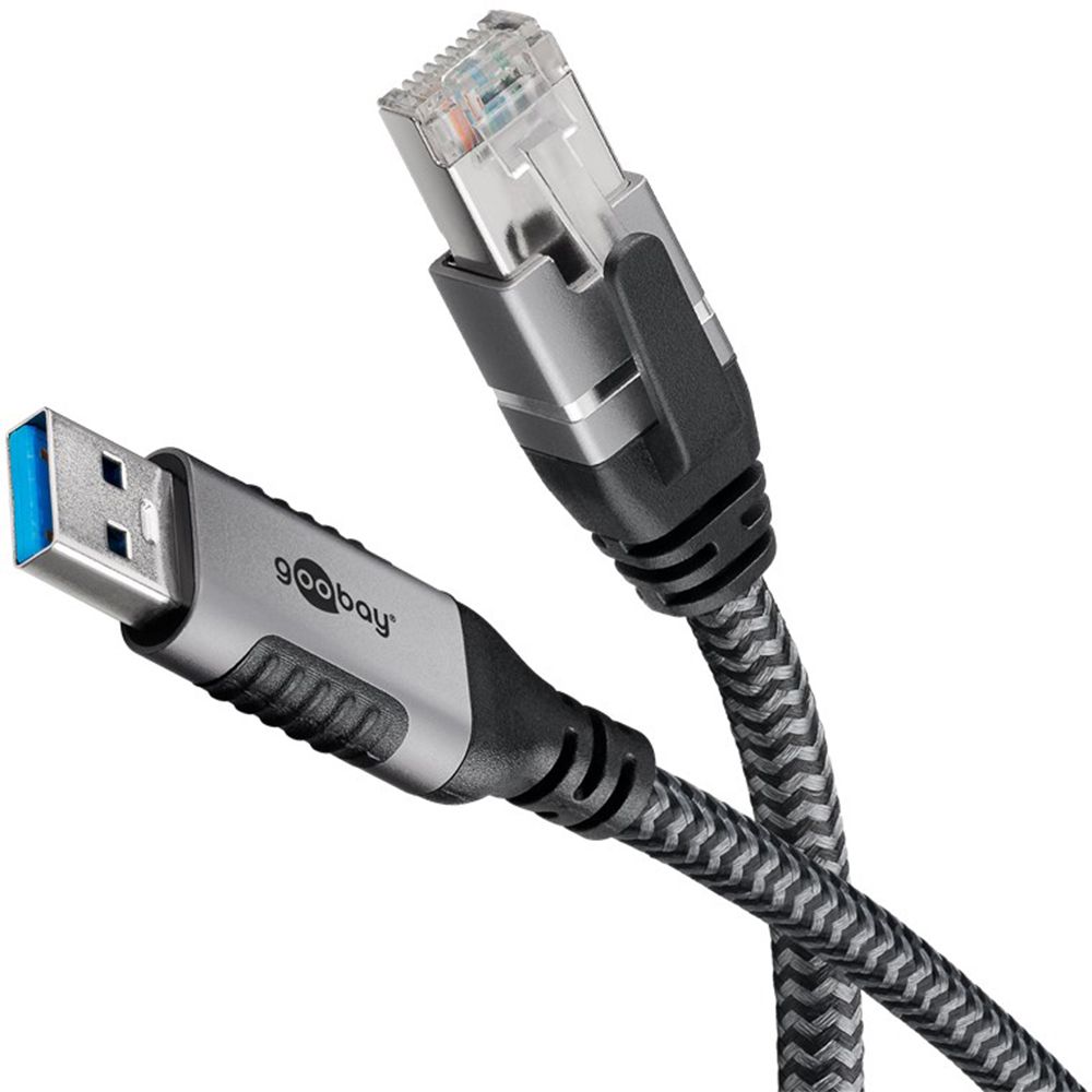 Câble USB vers Ethernet RJ45 Gigabit mâle 2m – Image 3