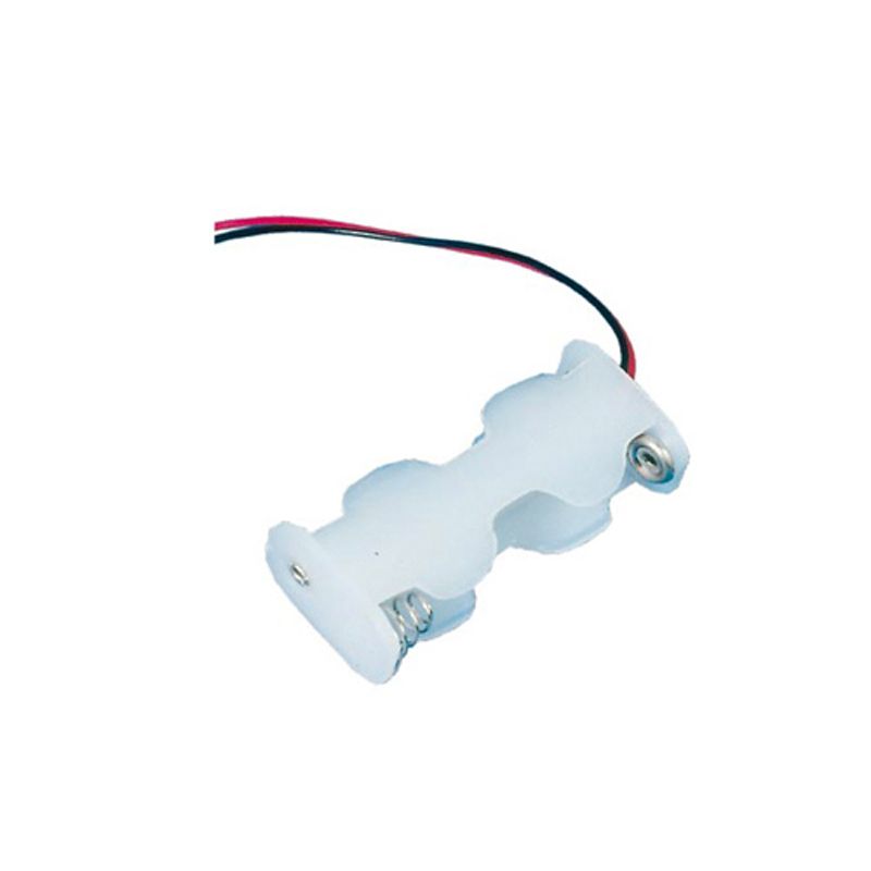 Connecteur porte piles pour 2 piles AA LR6
