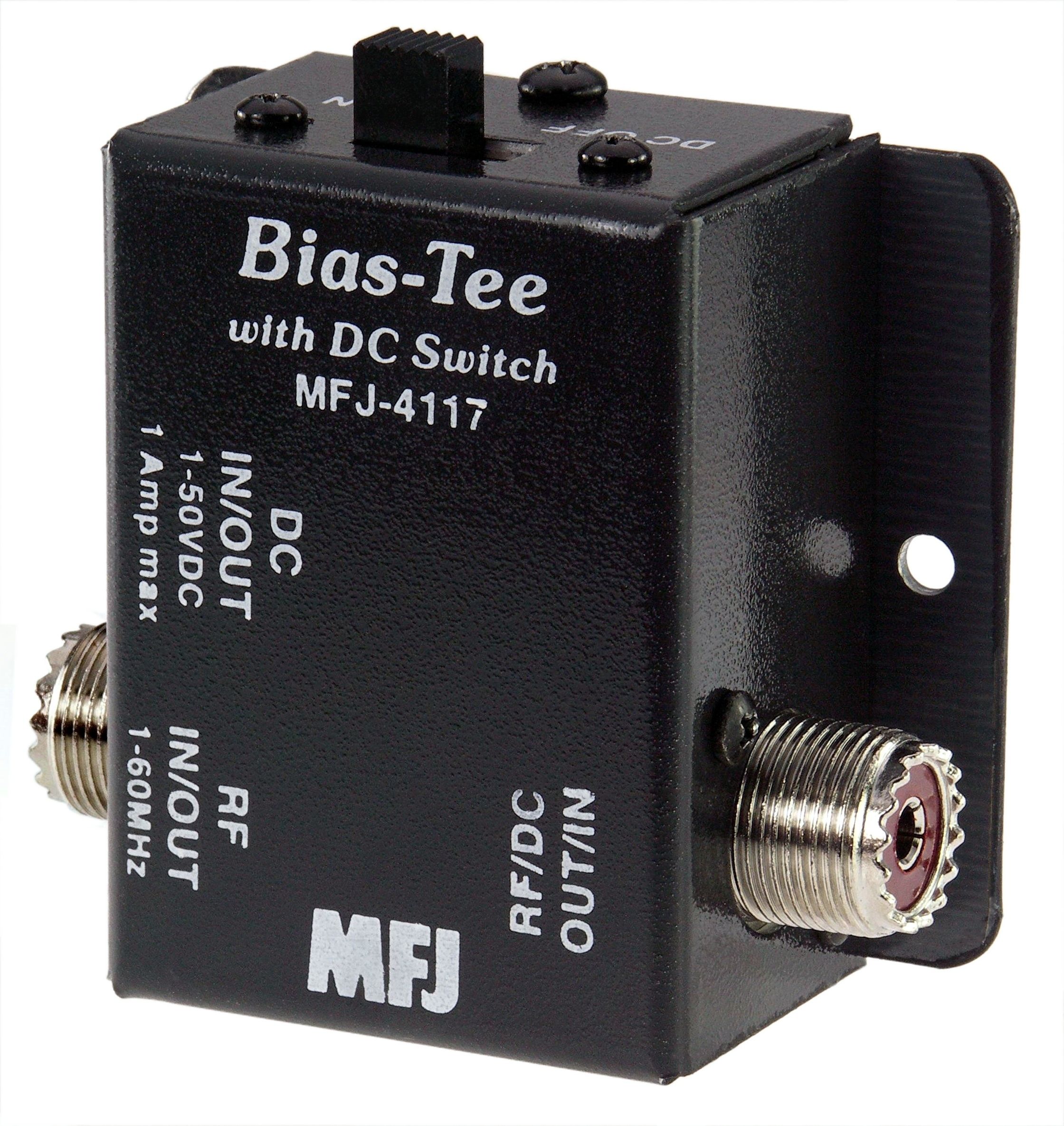 MFJ-4117 Bias-T avec interrupteur