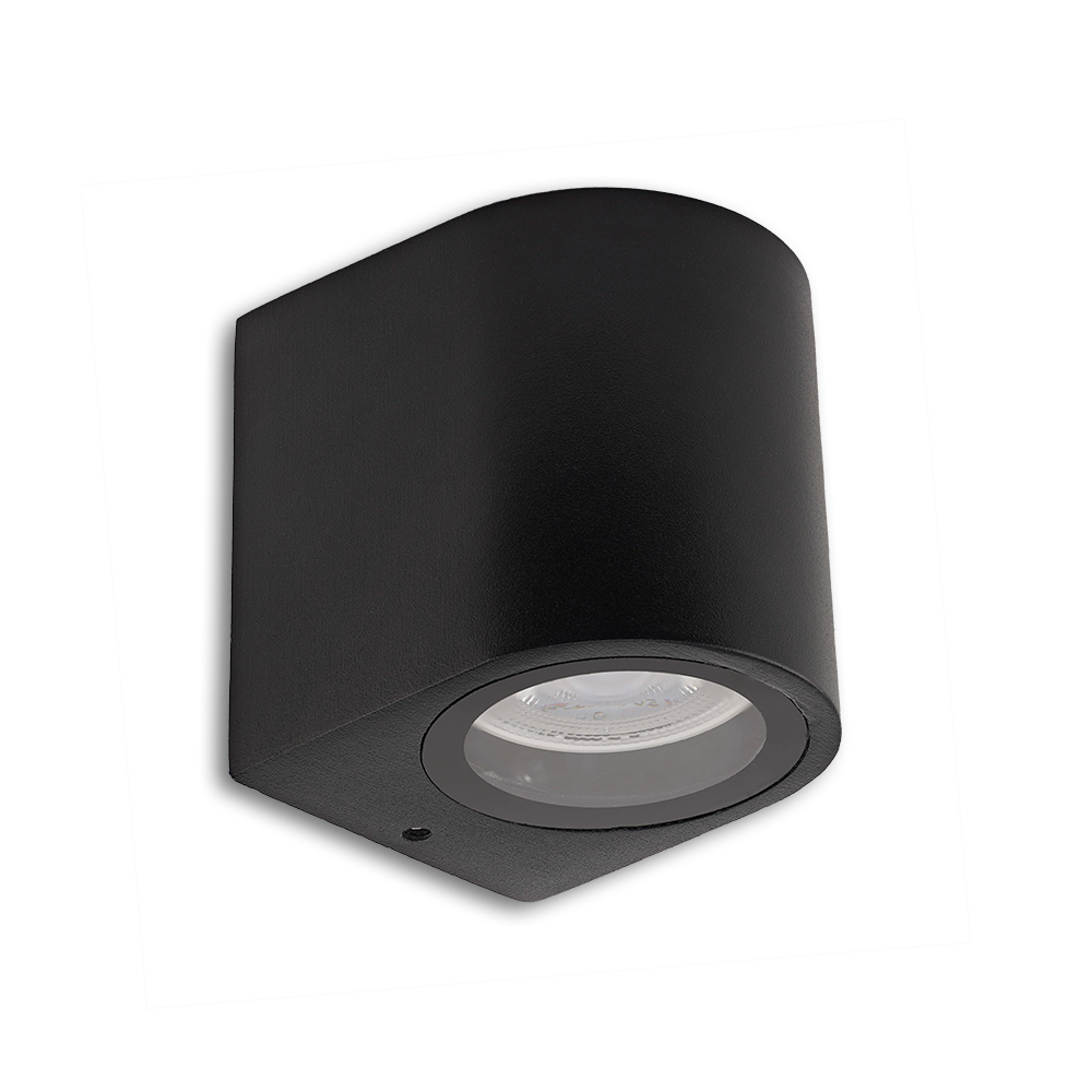 Applique murale LED Piove Noir GU10