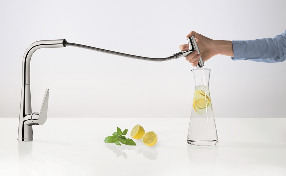 Mitigeur évier TALIS SELECT avec douchette extractible - HANSGROHE – Image 2
