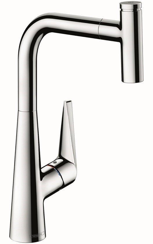 Mitigeur évier TALIS SELECT avec douchette extractible - HANSGROHE